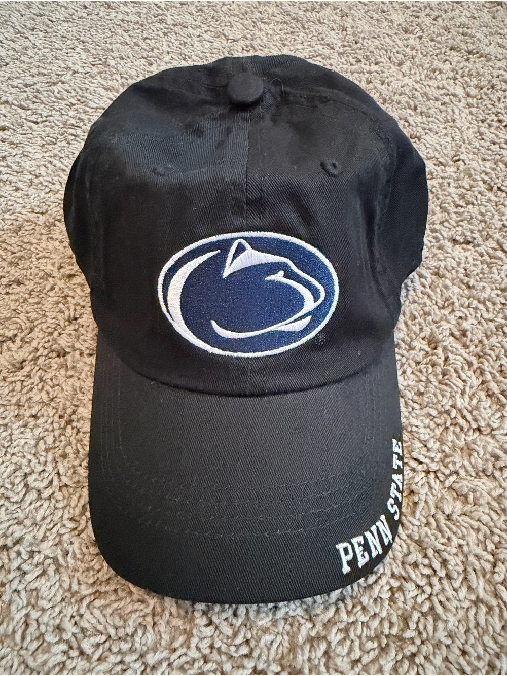Men's Black Penn State Baseball Cap